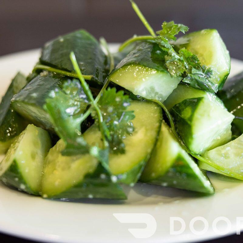 Garlic Cucumber Salad