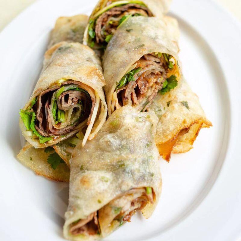 Beef Pancake Roll